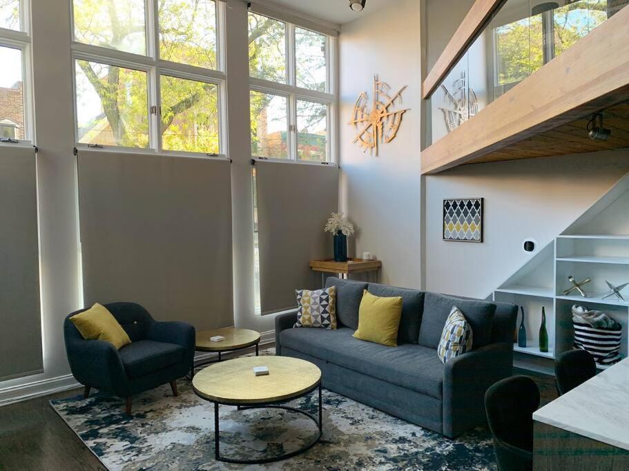 Апартаменты Lincoln Park Light-Filled Loft Чикаго Экстерьер фото